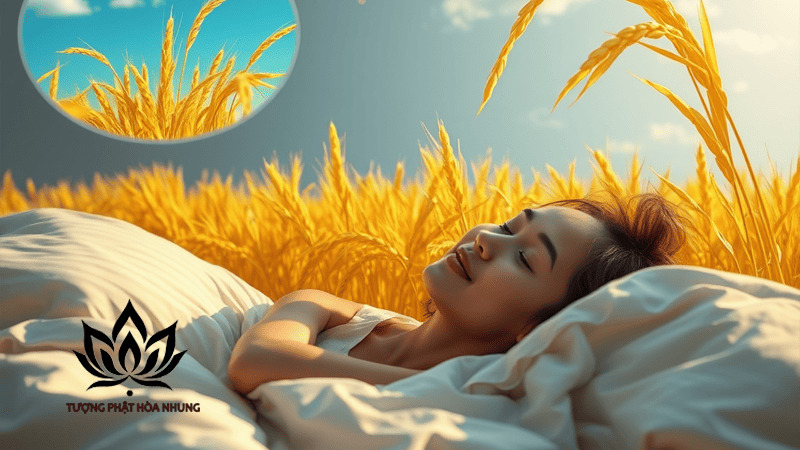 Nằm mơ thấy lúa chín vàng có tốt không? Khám phá ý nghĩa đặc biệt.
