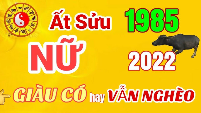 Tử vi tuổi sửu 1985 năm 2022 nữ mạng về sự nghiệp ra sao? (Giải đáp cặn kẽ)