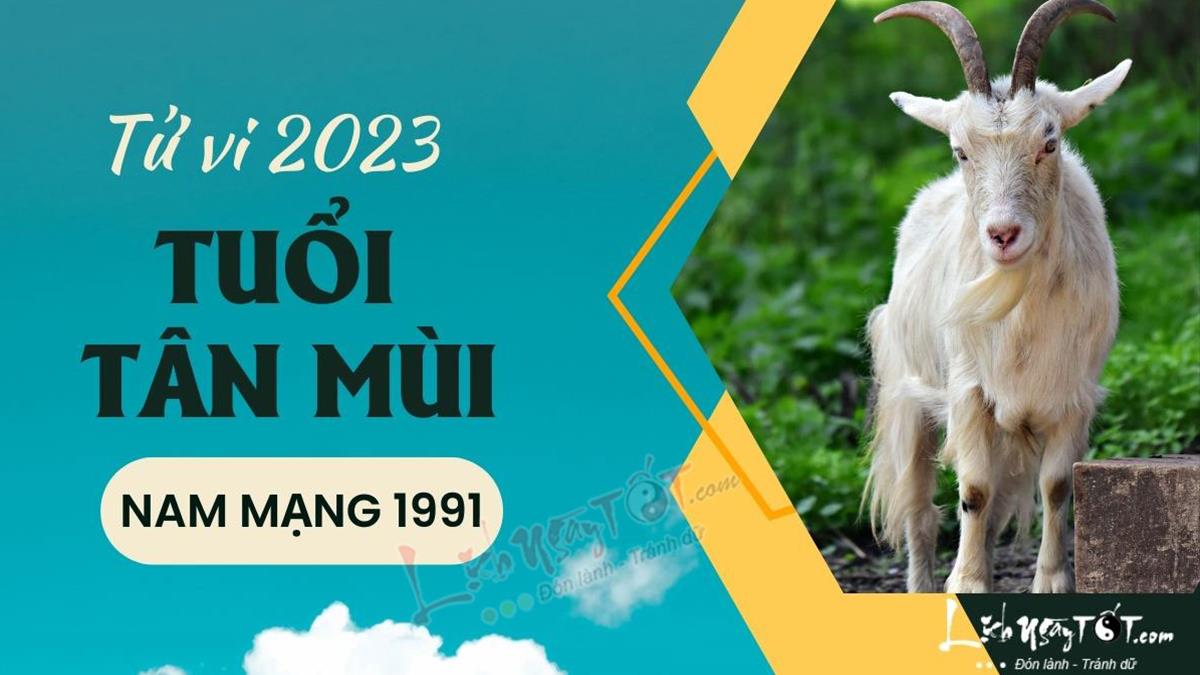 Tử vi tuổi tân mùi 1991 năm 2023 nam mạng có gì đặc biệt? Khám phá những thay đổi lớn sắp tới.