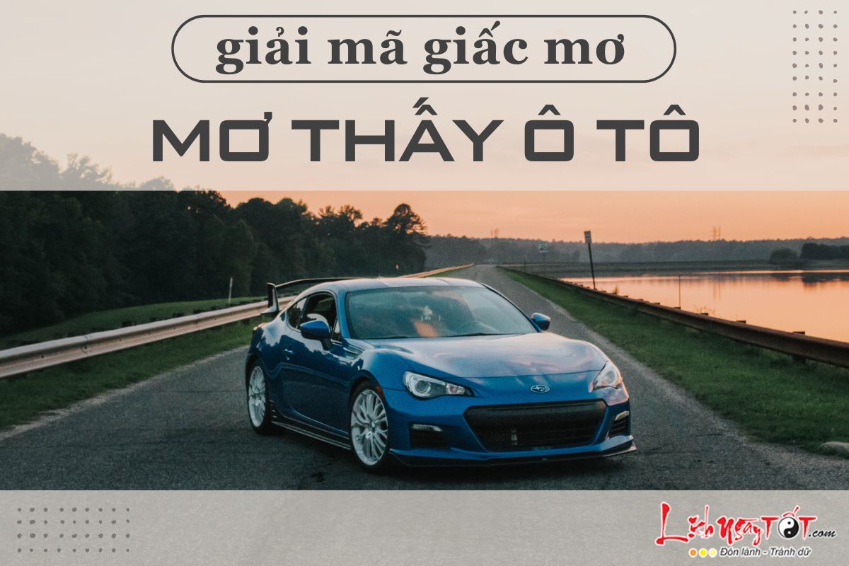 Nằm mơ lái xe ô tô là hên hay xui (Xem ngay điềm báo)
